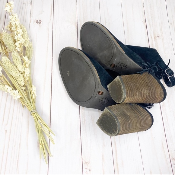 Lucky Brand 'Lantau' Slingback Suede Block heels - Picture 8 of 8